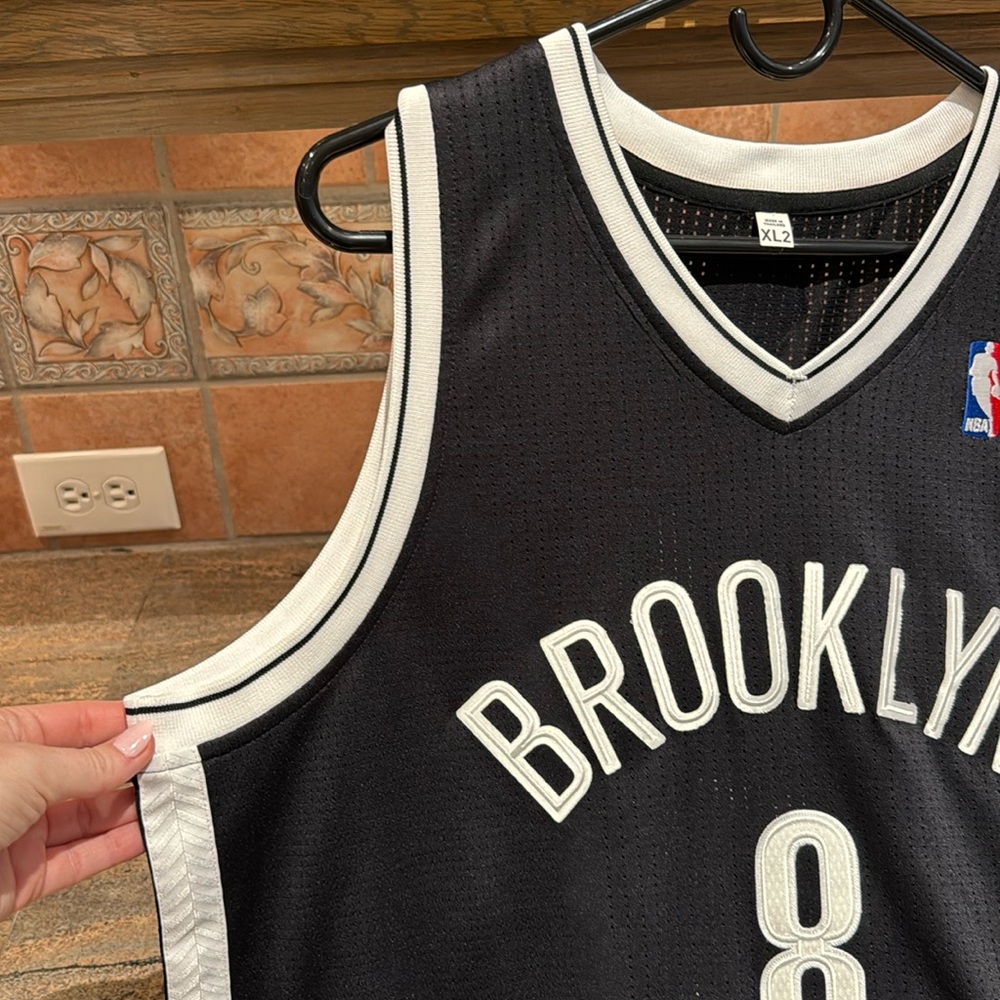 Adidas SIGNED Deron Williams Brooklyn Nets Climacool Black Jersey - Picture 6 of 13